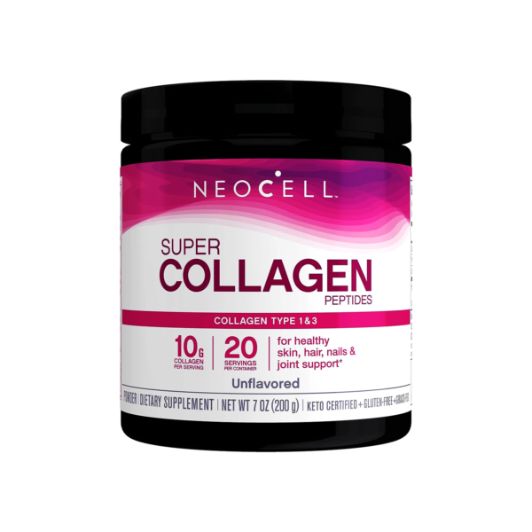 NeoCell Super Collagen Peptides 200g | Unflavored Protein for Skin, Hair & Joint Health | USA