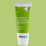Derma Co 5% Vitamin C Oil-Free Daily Face Moisturizer - Brighten & Hydrate