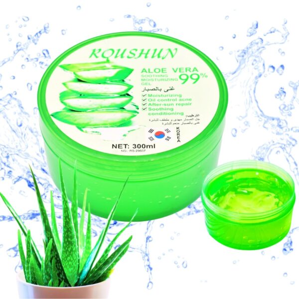 Roushun 99% Aloe Vera Gel - Soothe & Moisturize Naturally | 300ml