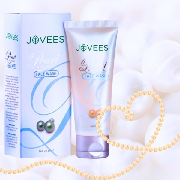 Jovees Pearl Whitening Face Wash 60ml - Unlock Luminous Skin
