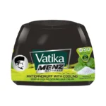 Vatika Menz Naturals Anti-Dandruff Cooling Styling Hair Cream 140ml | For Men​ | U.A.E