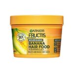 Garnier Fructis Nourishing Banana Hair Food Mask 390ml | 3-in-1 Treatment for Dry Hair | Germany