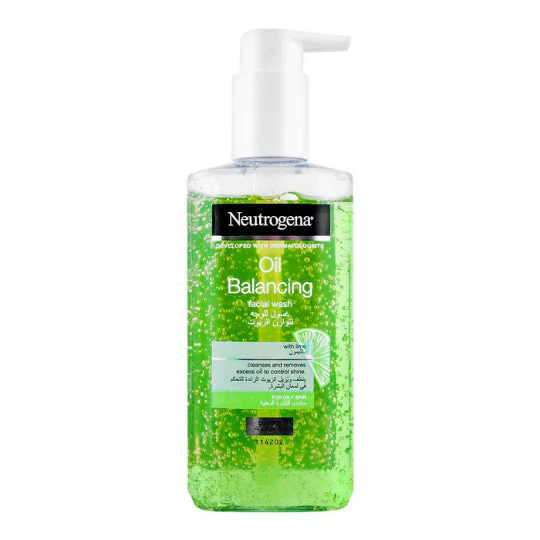 Neutrogena Oil Balancing Facial Wash 200ml | Greece | Control Excess Oil for Matte Skin