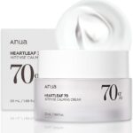 Anua Heartleaf 70% Intense Calming Cream 50ml | Soothing Moisturizer for Sensitive Skin | Korea