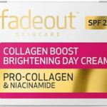 FADEOUT Collagen Boost Brightening Day Cream 50ml | UK | Firm, Brighten, Protect