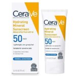 CeraVe Hydrating Mineral Sunscreen SPF 50 For Face | France | Broad-Spectrum Protection