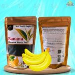 Banana Flavored Black Tea 70g | Exotic & Smooth Tea Blend