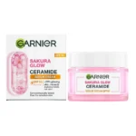 Garnier Sakura Glow Ceramide Serum Cream SPF 30 50ml | Hydrating, Brightening, and Sun Protection | Indonesia