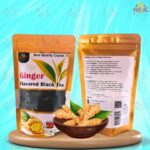 Ginger Flavored Black Tea 70g | Spicy & Invigorating Black Tea Blend