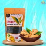 Ginger Flavored Black Tea 70g | Spicy & Invigorating Black Tea Blend - Image 2