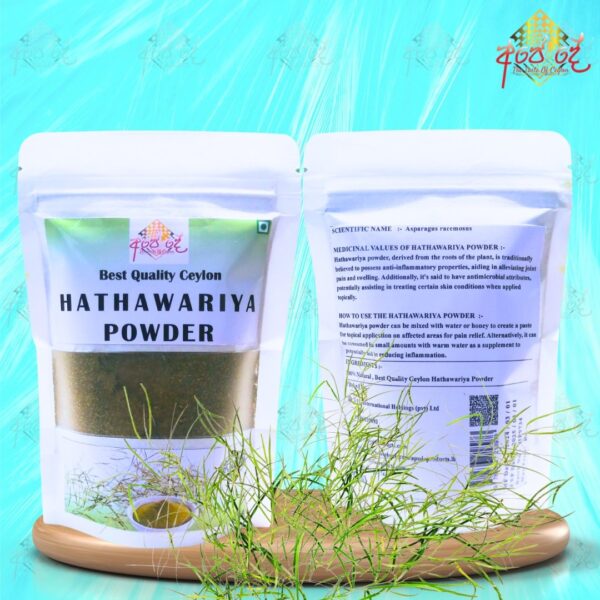 Hathawariya Powder - Organic Asparagus racemosus Supplement | Natural Health Benefits