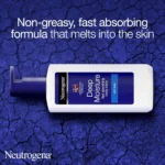 Neutrogena Deep Moisture Fast Absorbing Body Lotion 400ml | 24-Hour Hydration for Dry Skin - Image 4