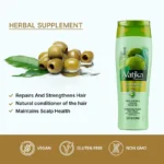 Vatika Olive and Henna Shampoo 400ml | Nourish & Protect Normal Hair - Image 2