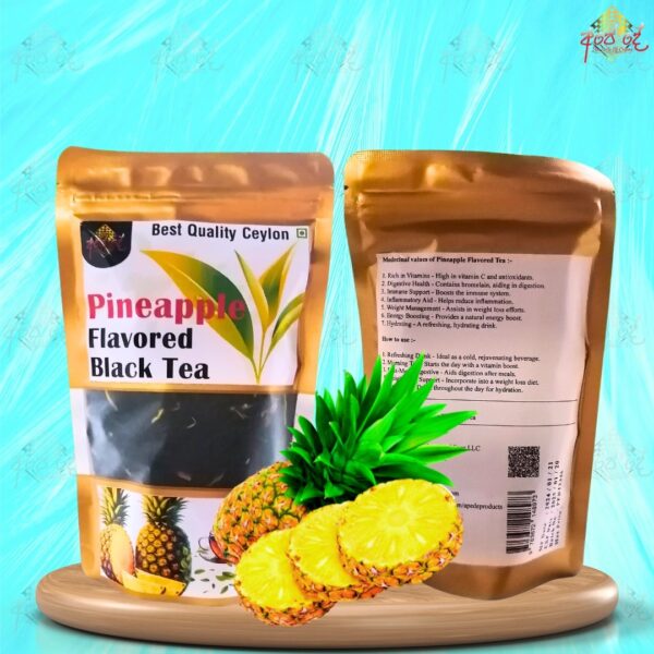 Pineapple Flavored Black Tea 70g | Tropical & Refreshing Black Tea Blend
