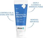 Derma Co Pore Minimizing Clay Daily Face Wash 100ml | Deep Cleansing and Oil Control - Image 2