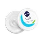 Nivea Soft Cream With Moisturizer 50 ml - Intense Hydration for Face, Hands, and Body