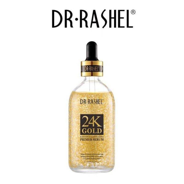 24k Gold Radiance & Anti-Aging Primer Serum 100ml | P.R.C. | Luxurious Radiance and Anti-Aging Benefits