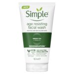Simple Age Resisting Facial Wash 150ml | Anti-Aging, Hydrating Cleanser for Youthful Skin | Poland