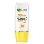 Garnier Vitamin C Super UV Matte SPF 50 PA+++ 30ml - High UV Protection with Matte | Indonesia