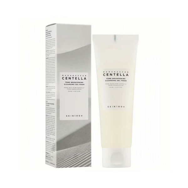 Centella Tone Brightening Cleansing Gel Foam 125ml | Brightening & Hydrating Cleanser for Radiant Skin | Korea