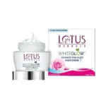 Lotus Advanced Pink Glow Night Cream 50g | Skin Brightening & Hydrating Night Cream | India