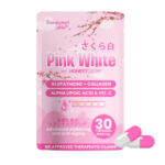 Pink White Glutathione + Collagen 30 Capsules | Skin Whitening, Anti-Aging & Collagen Boost | Philippines
