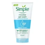 Simple Micellar Gel Wash 150ml | Gentle Cleanser for Sensitive Skin | Poland