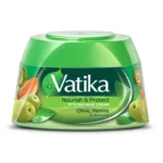 Vatika Nourish and Protect Styling Hair Cream | Dual Action Formula
