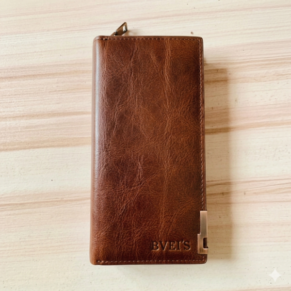 Bveis Long Wallet brown